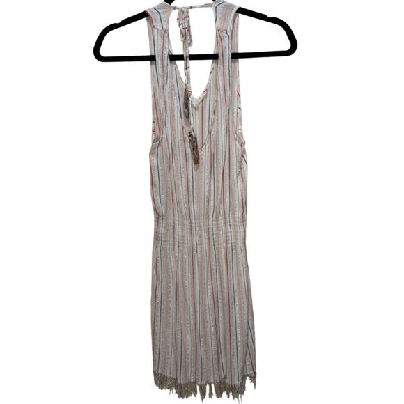BECCA by Rebecca Virtue Endless Summer Metallic Stripe Dress Cover-Up Size M - Picture 5 of 7